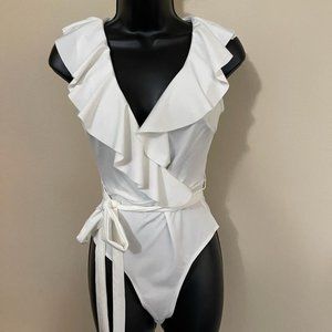 white Bodysuit  from Shein